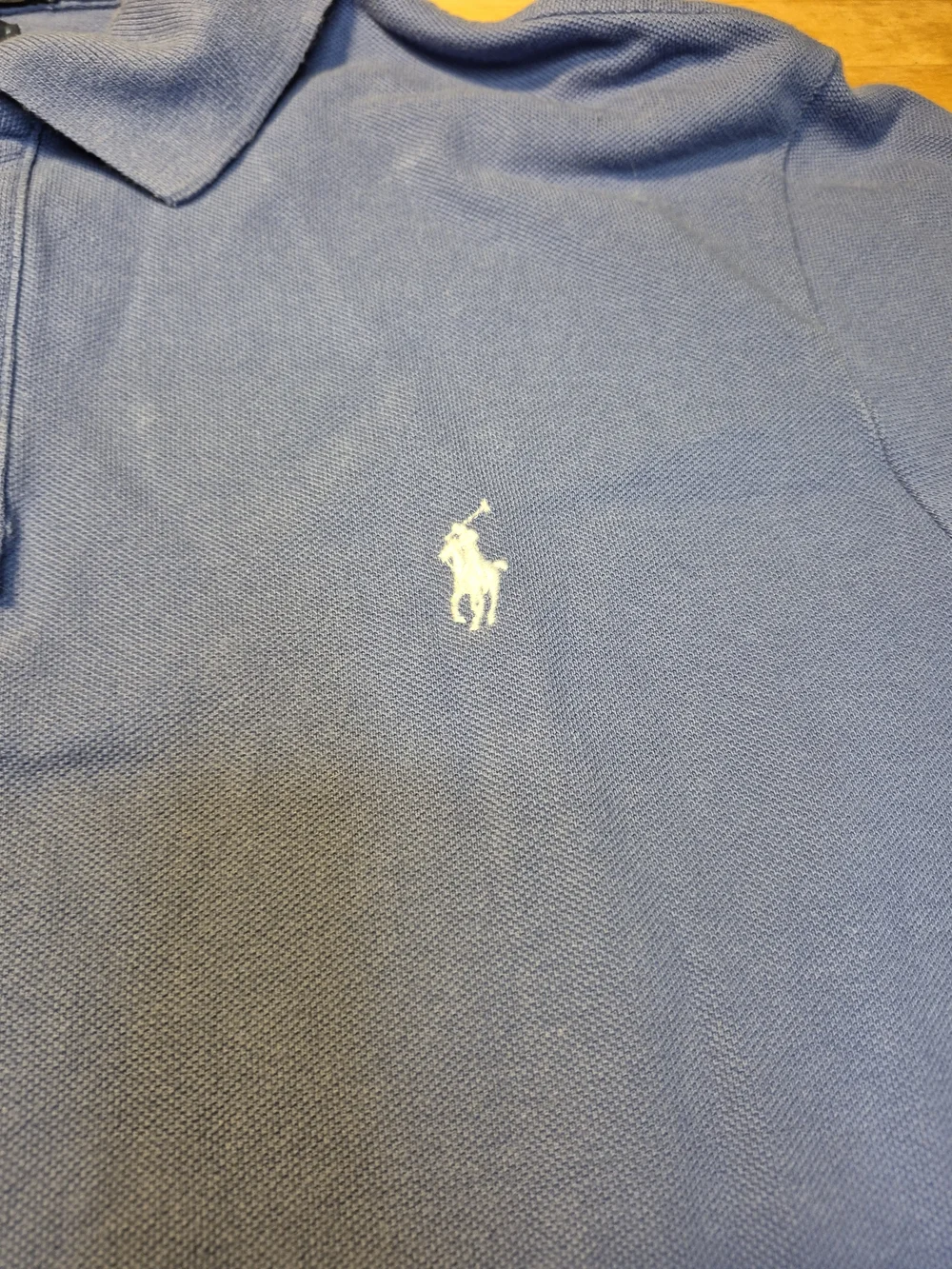Ralph Lauren Men’s Light Blue Polo with White Pony